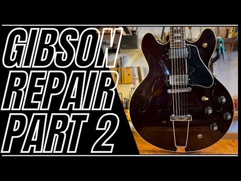 Gibson ES 335 TD Vintage Guitar Repair Tutorial Part 2